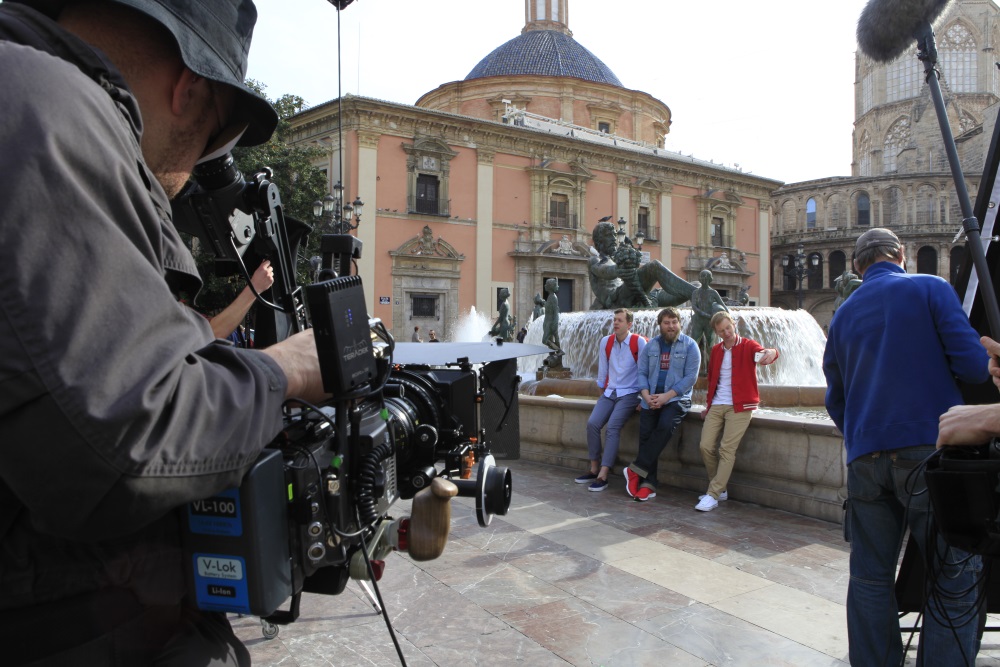 Las calles de València se convierten en auténticos sets de rodaje para todo tipo de producciones