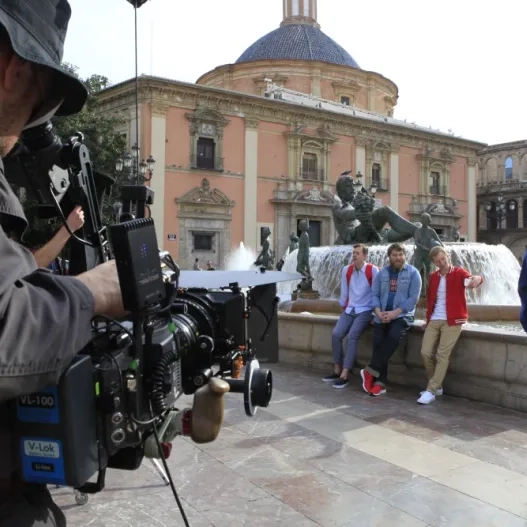 Las calles de València se convierten en auténticos sets de rodaje para todo tipo de producciones