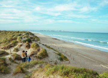 playa natural saler albufera 