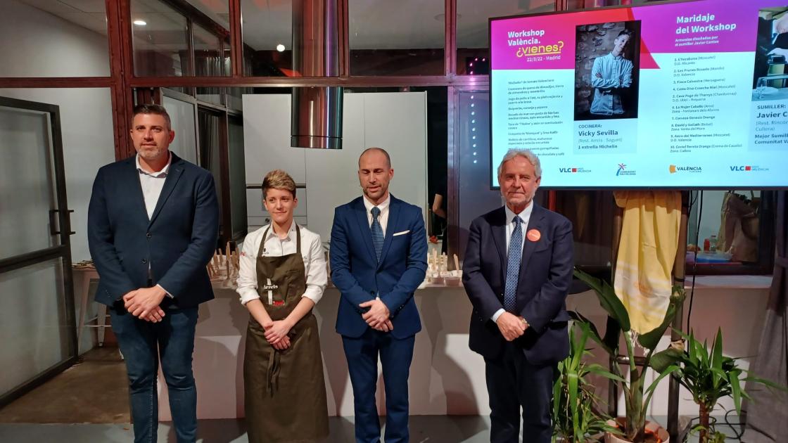 Gastronomía, presentación Madrid