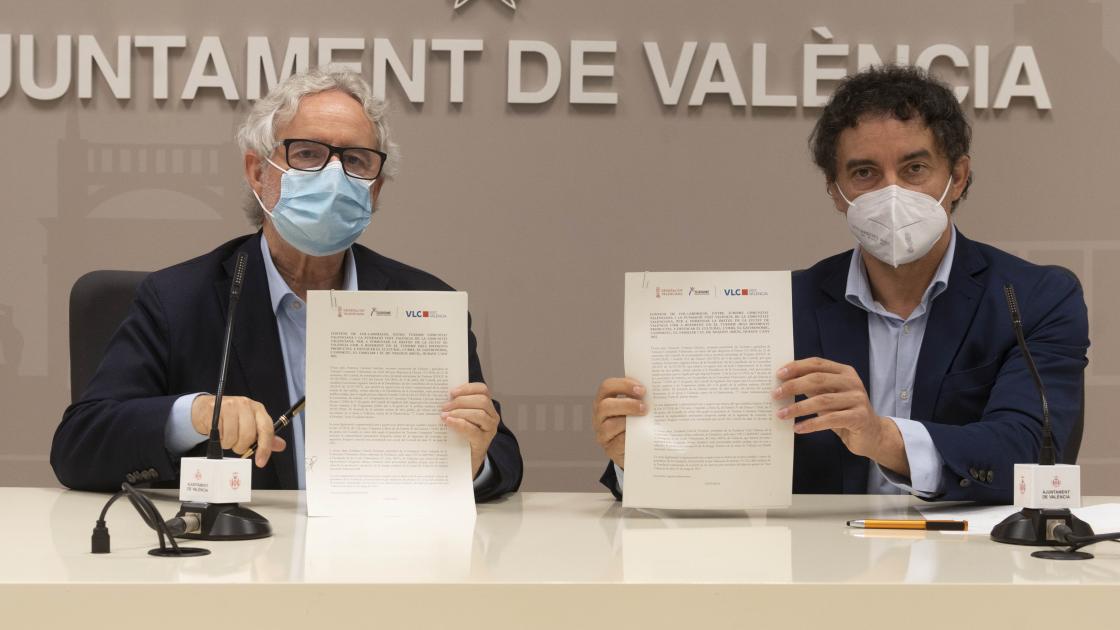 Convenio Visit Valencia, Turisme Comunitat Valenciana
