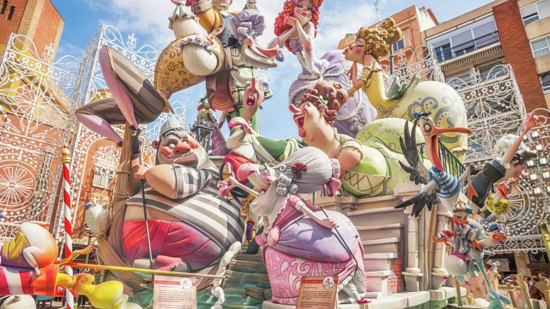 Fallas monumento fallero falla Valencia