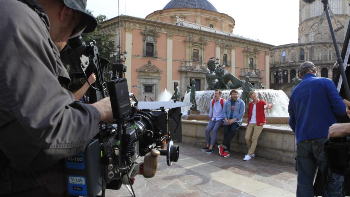 Las calles de València se convierten en auténticos sets de rodaje para todo tipo de producciones