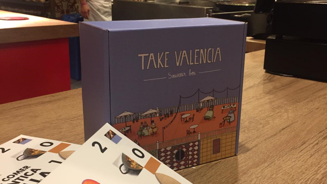 cajita take away valencia y guias