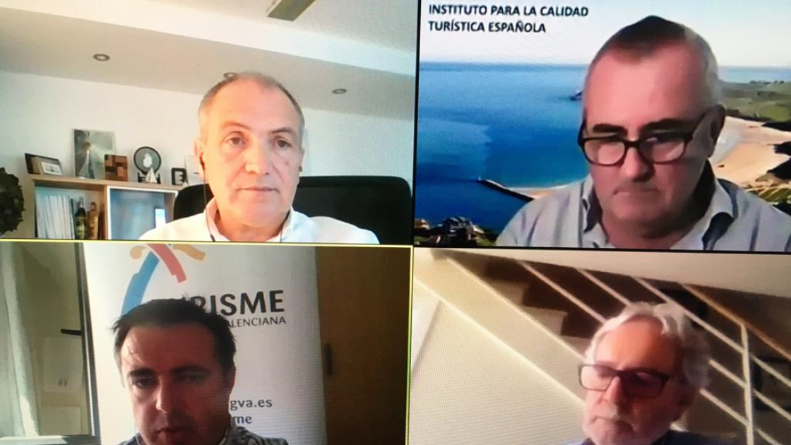 Pantallazo participantes en video call