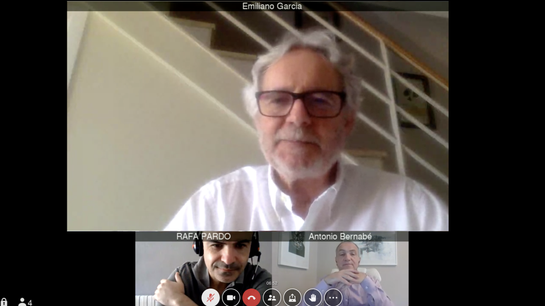 Pantallazo participantes en video call