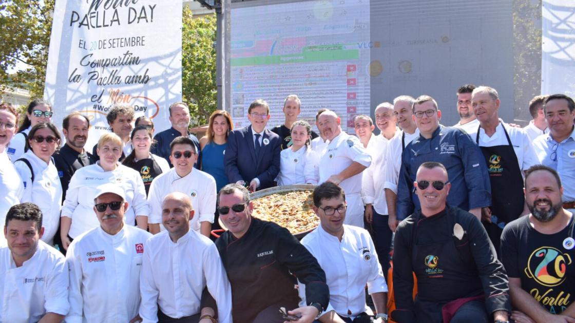 photocall con participantes
