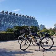 Discovering Valencia bicis ciudad de las artes y las ciéncias